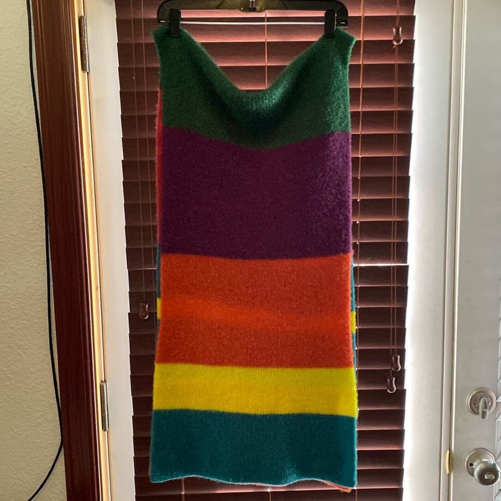 BP Bold Stripe Colorful Scarf
